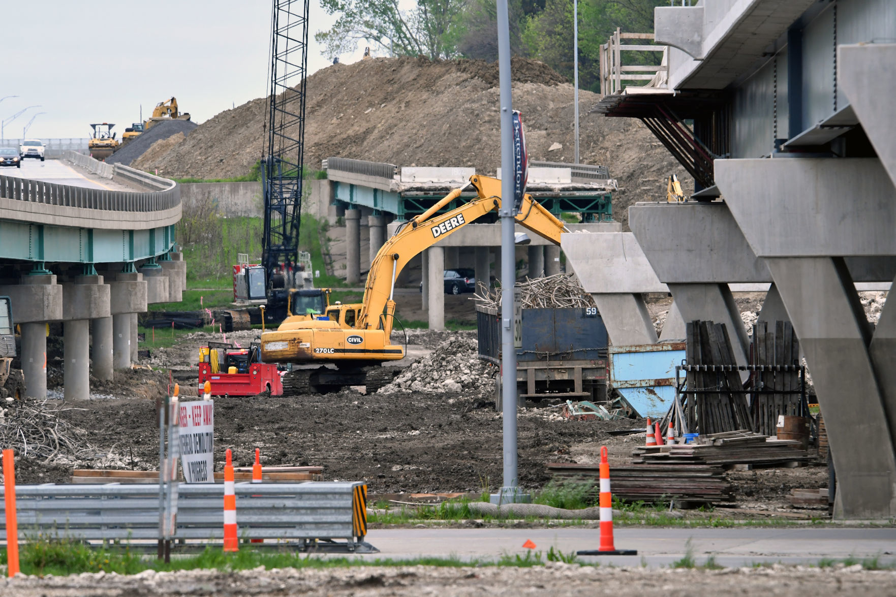 Interstate 74 bridge construction update